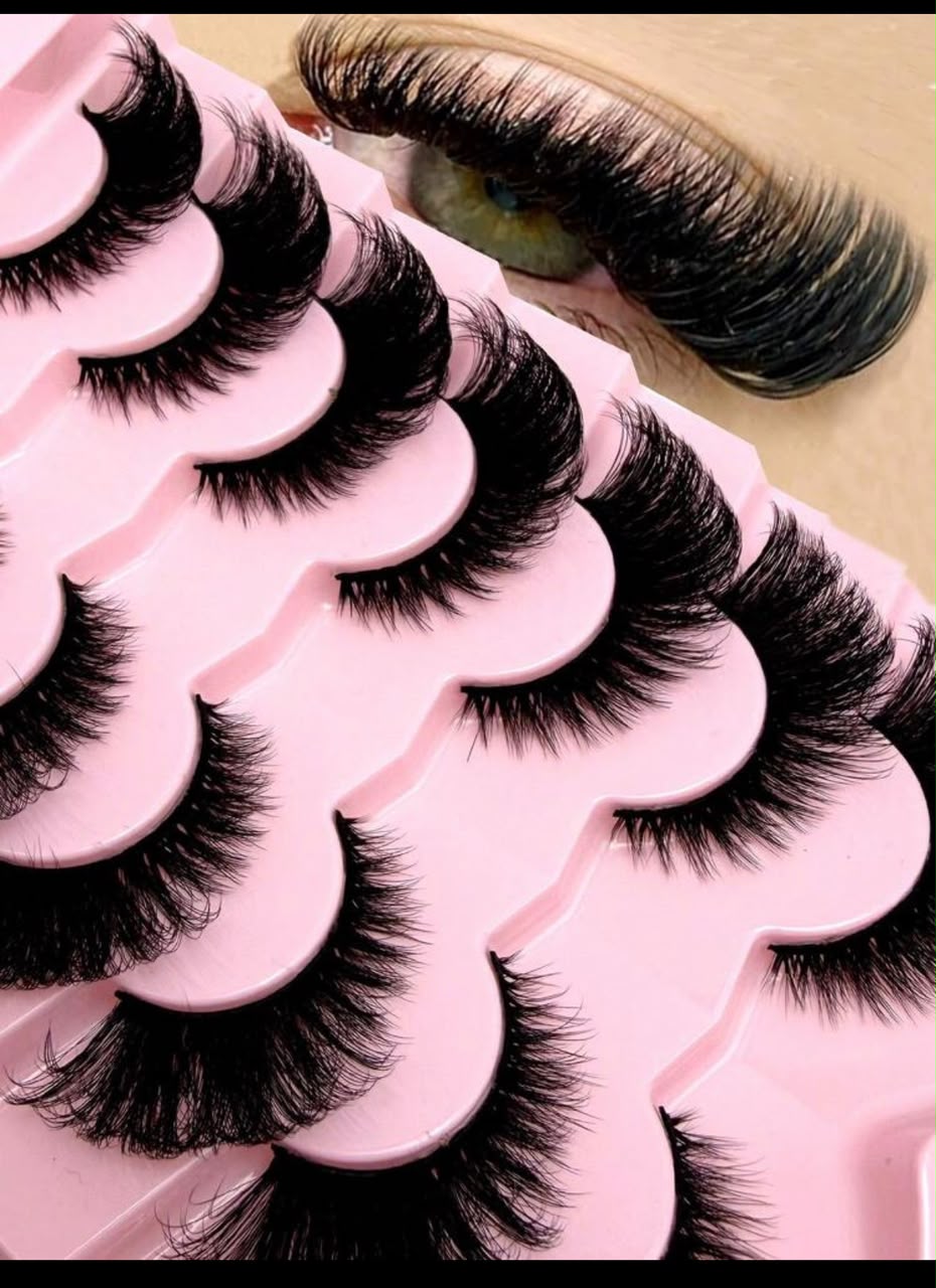 Faux Cils Dramatiques - Effet Volume Intense