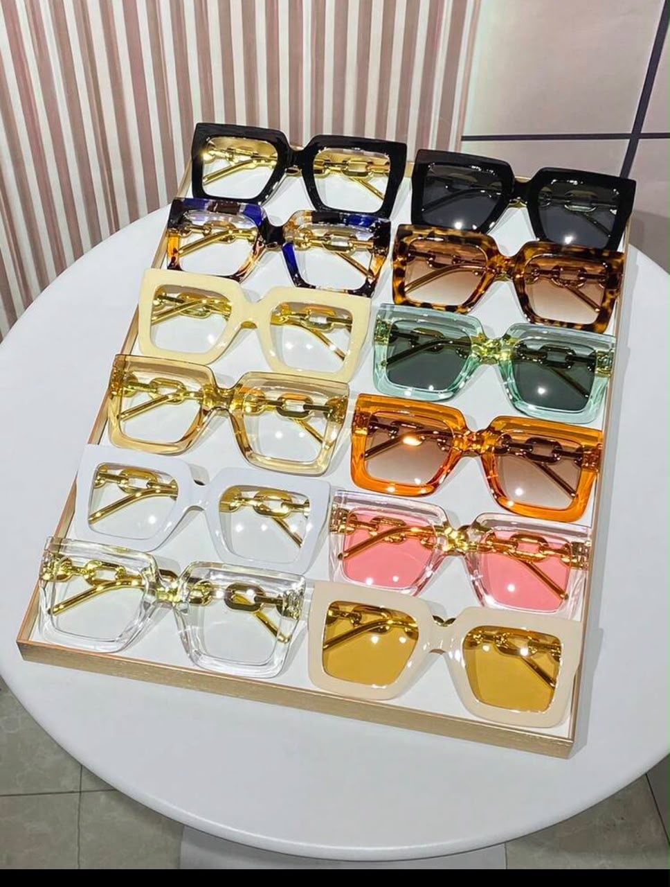 Lunettes carrées Tendance