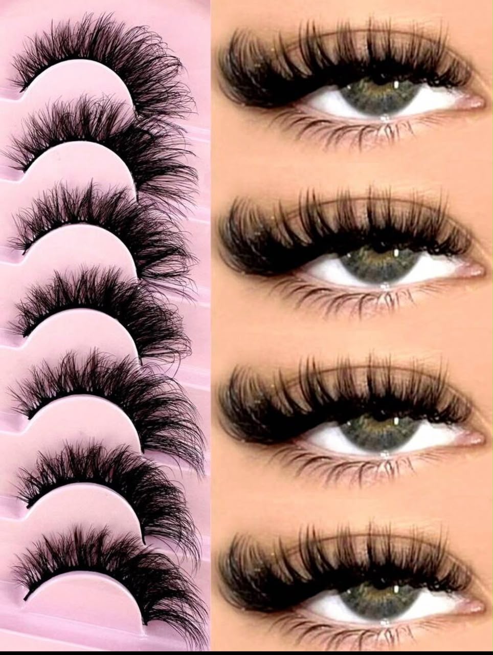 Faux Cils Volume Intense - Effet Glamour
