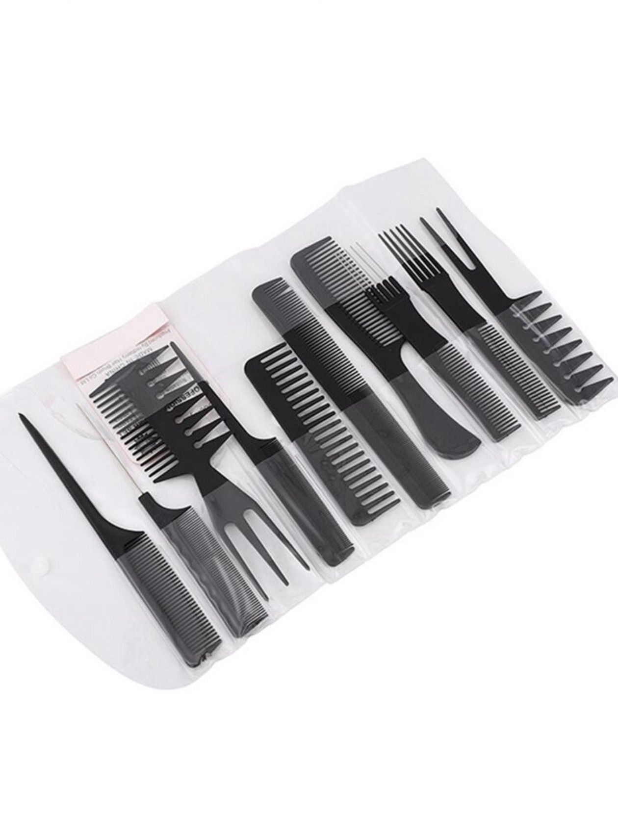 Kit de 10  peignes de coiffure