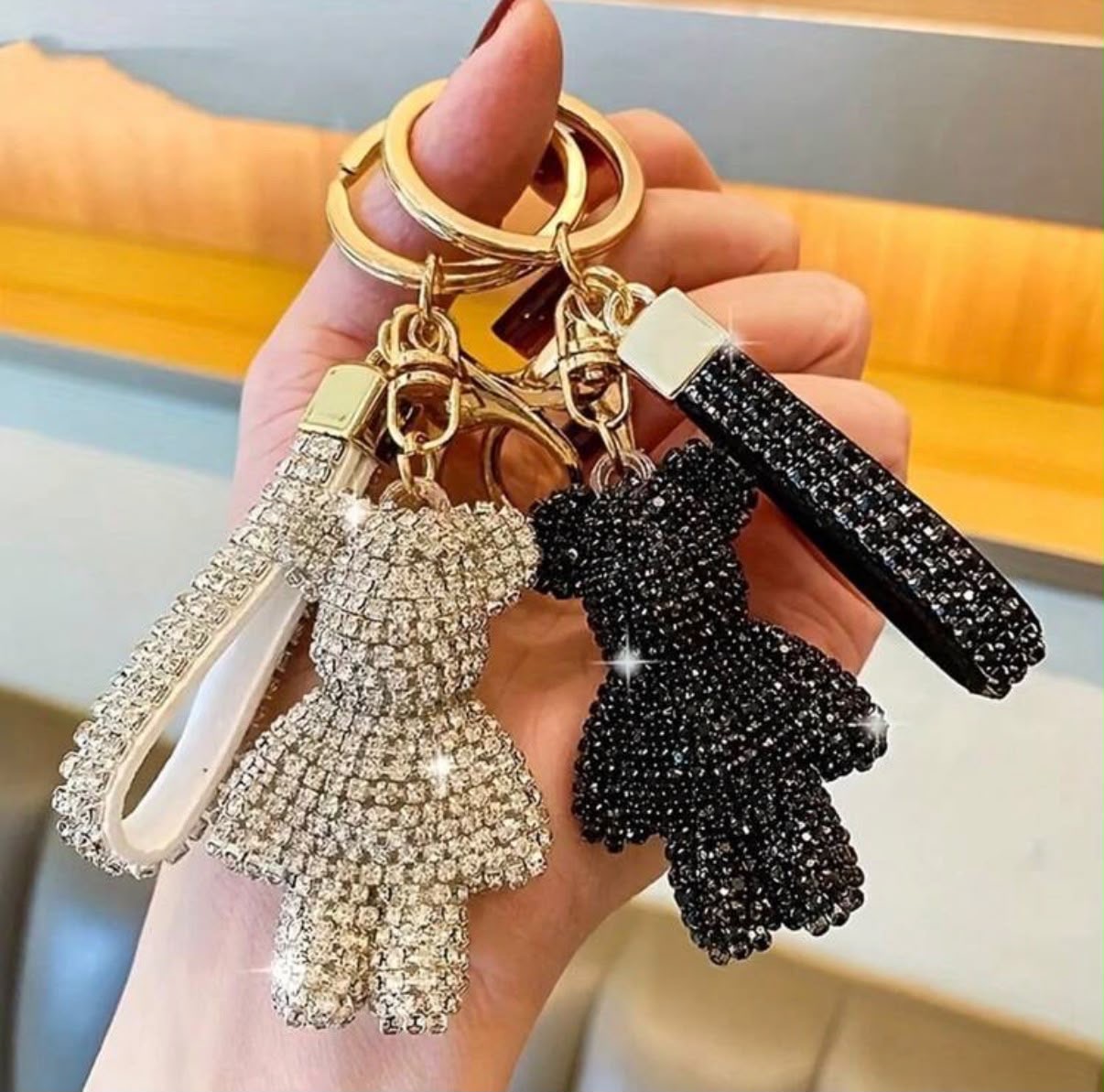 Porte-Clés Poupée Strass