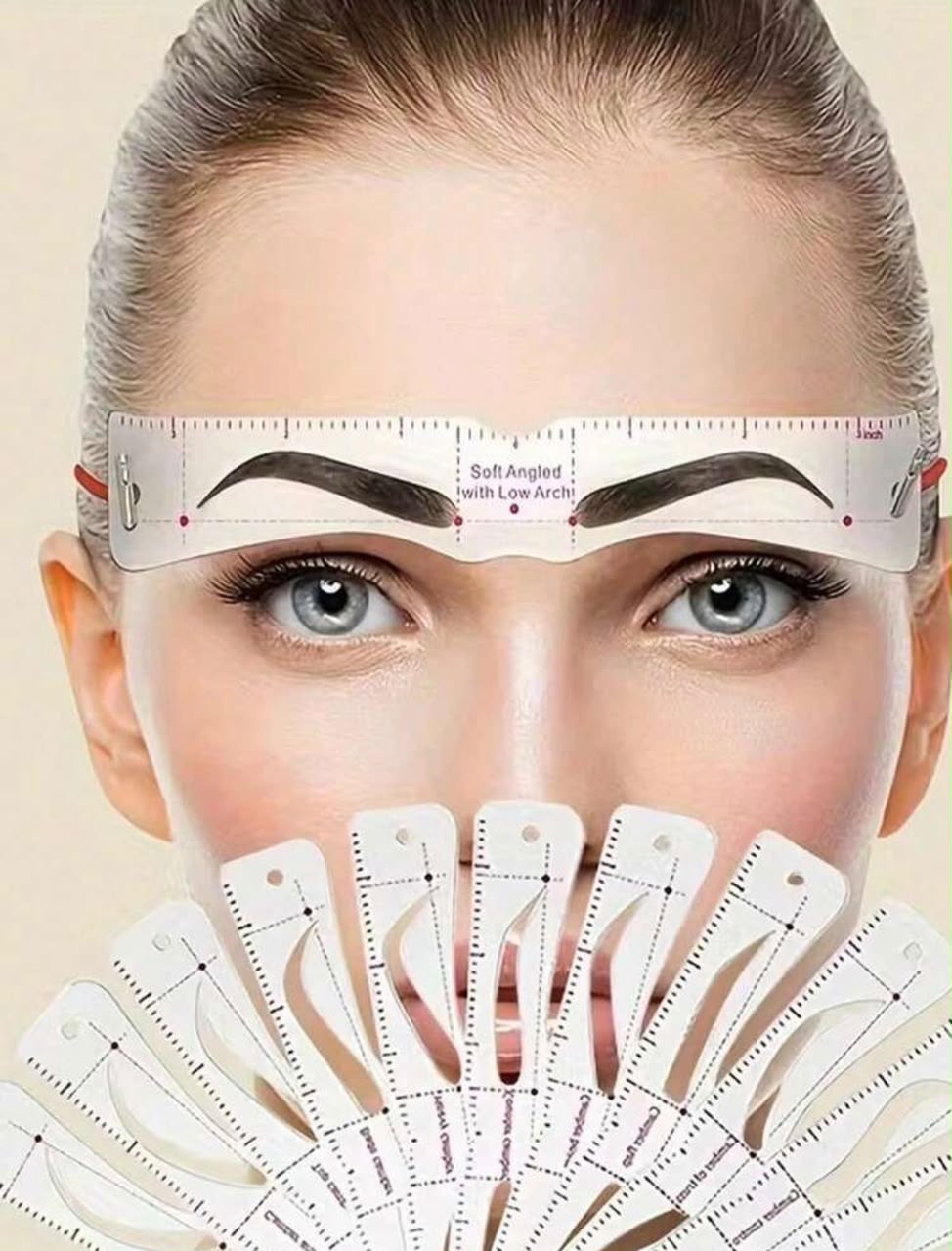Kit Pochoirs Sourcils - Guide de mesure